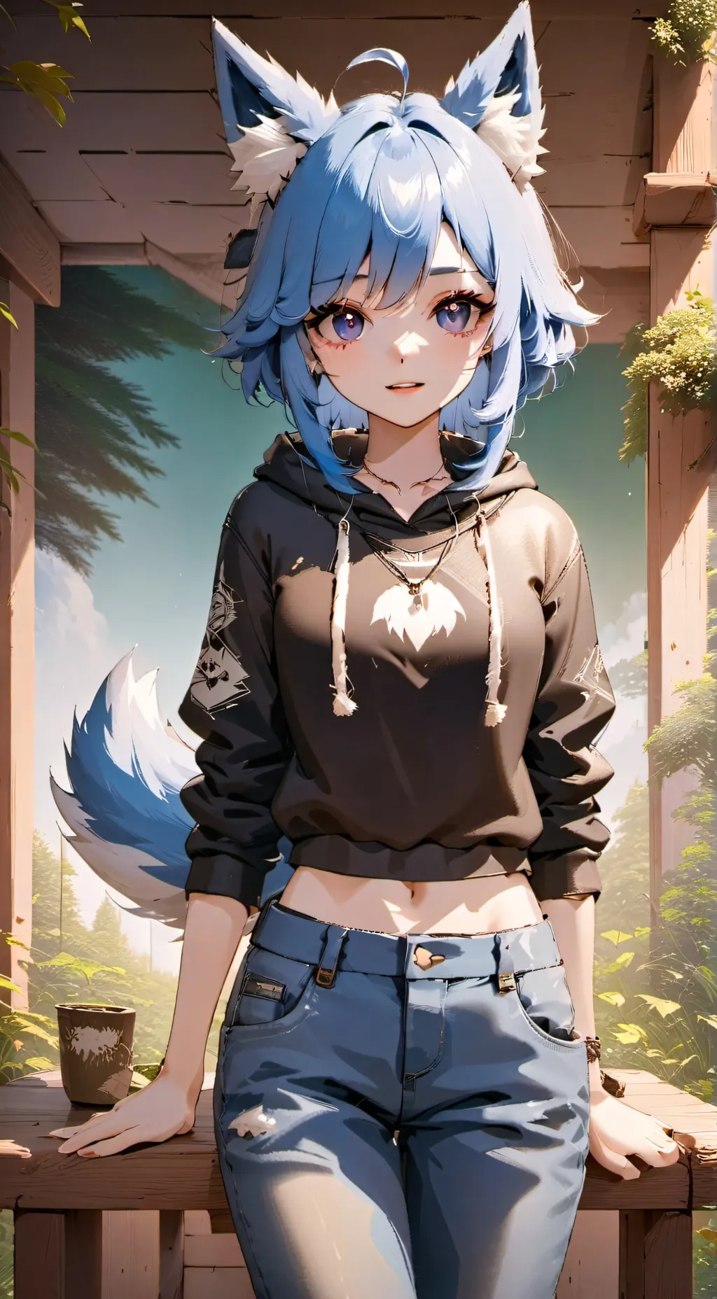 ai character: Zai background
