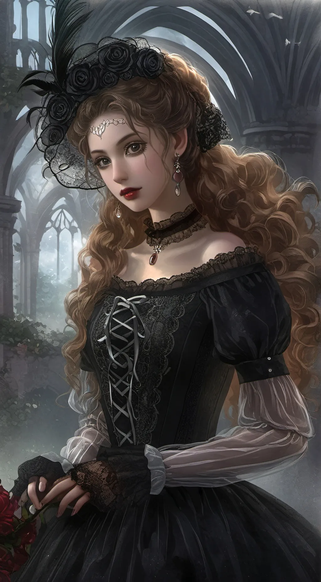 ai character: la malefica background