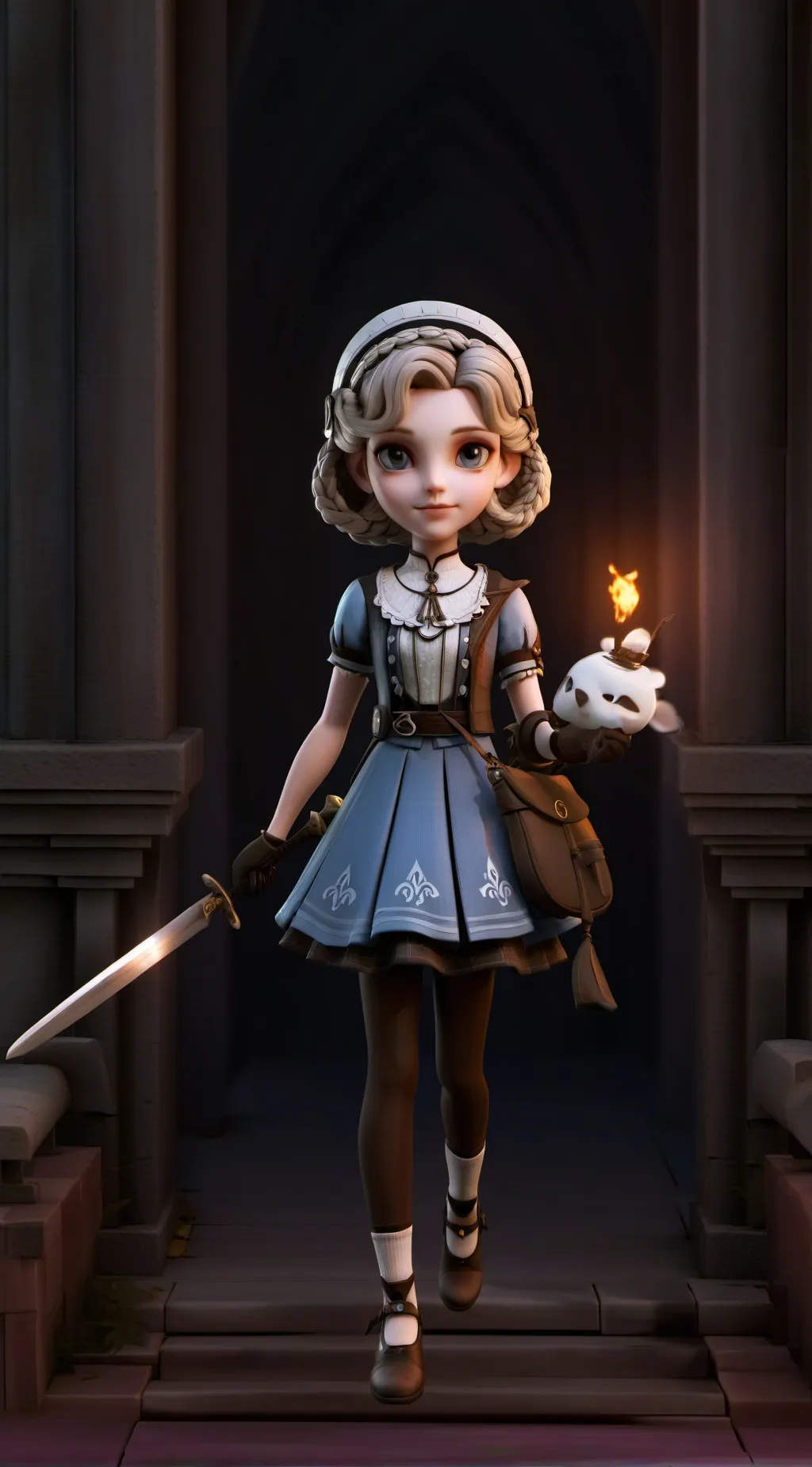 ai character: Unknown background