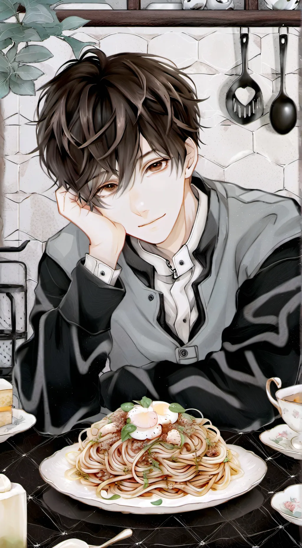 ai character: Lucas background