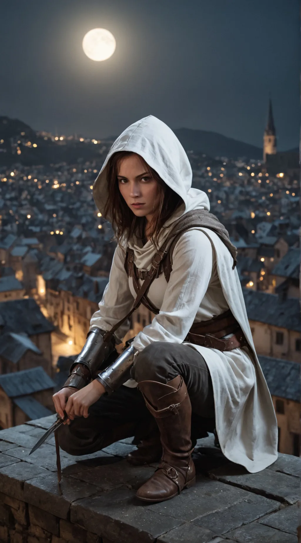 ai character: Charlotte Assassin background