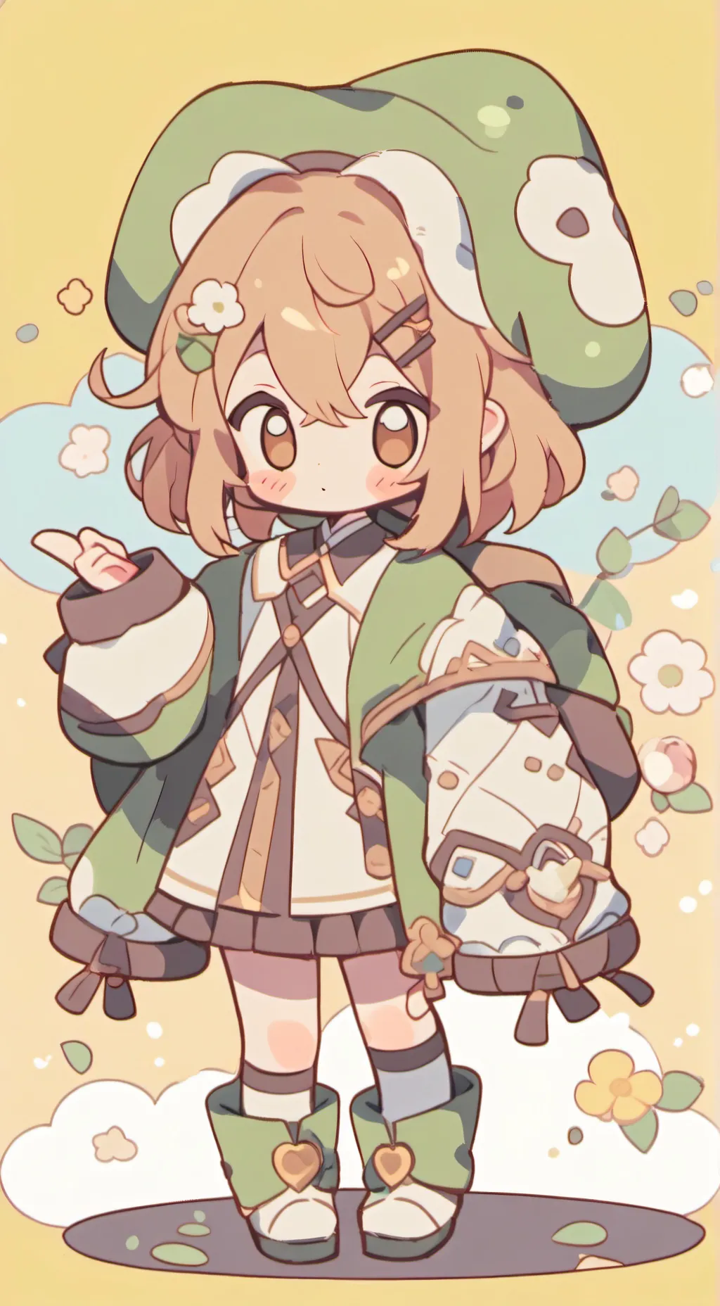 ai character: juana👹 background