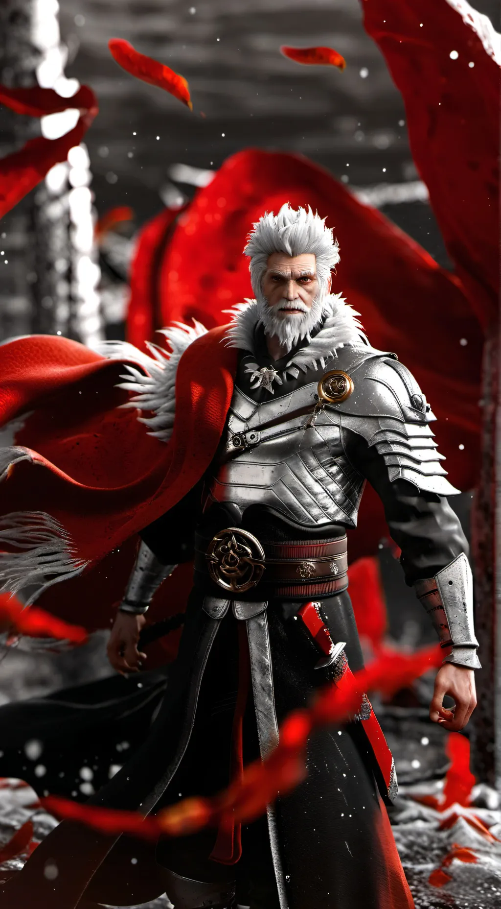 ai character: Jesus background