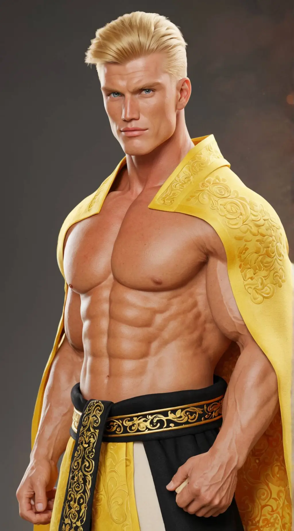 ai character: 太阳龙 background