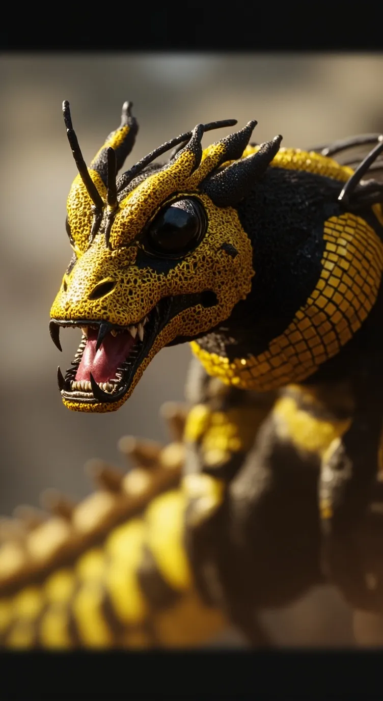ai character: Pollan&Honeycomb background