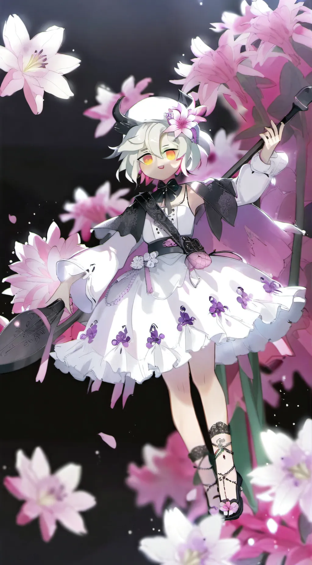 ai character: fighting dark ench background