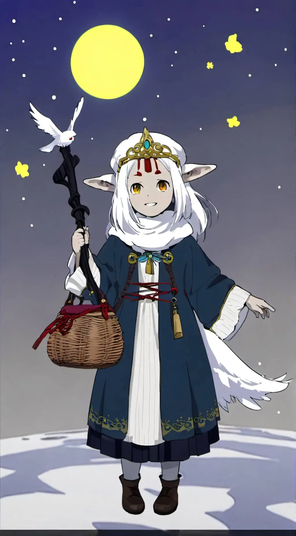 ai character: Hikari background