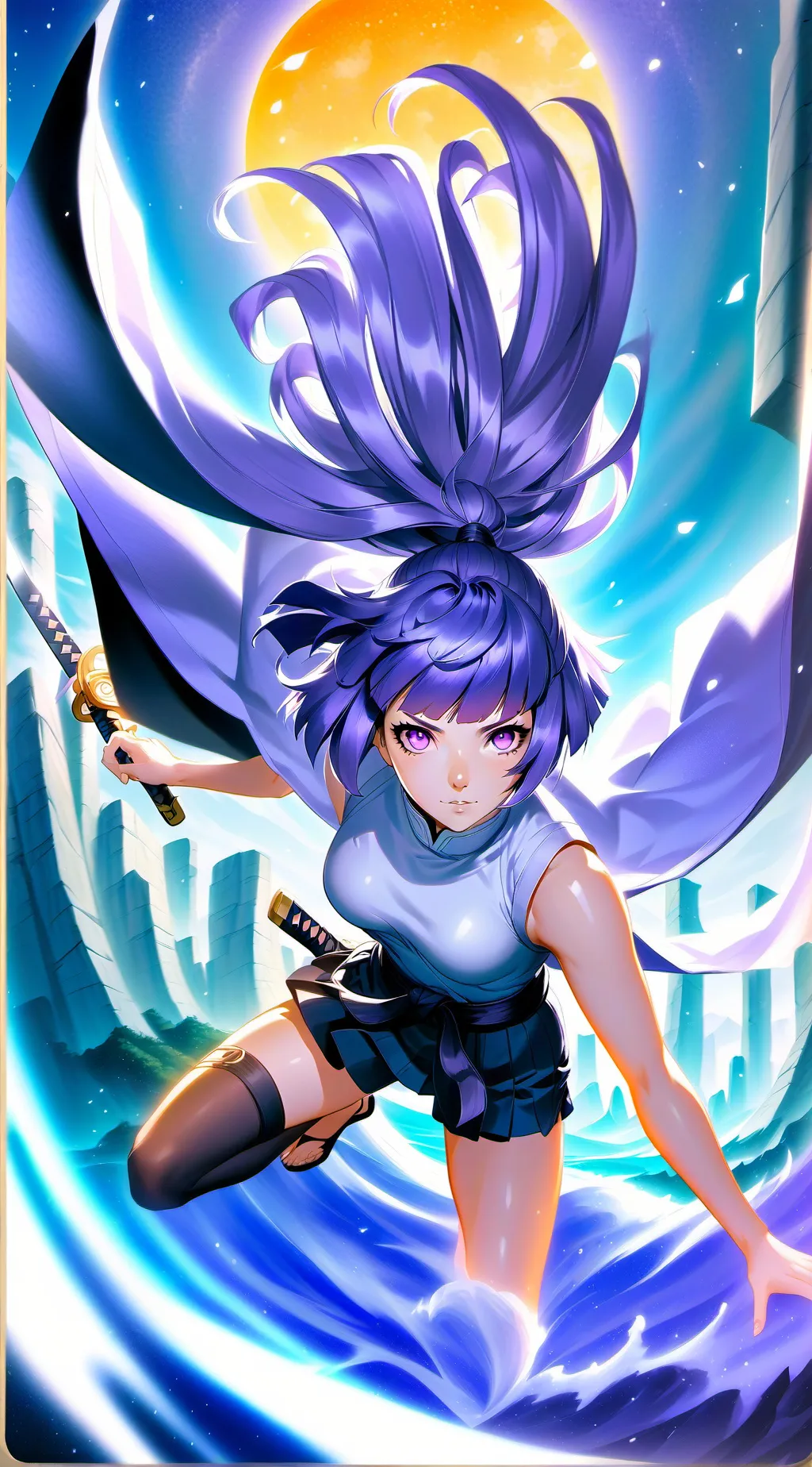 ai character: Hinata hyuga 3.0 background