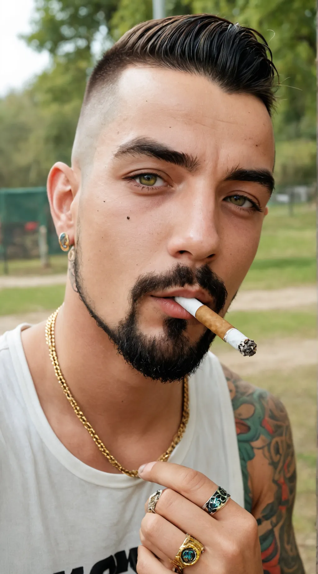 ai character: Di fiori Mafia background
