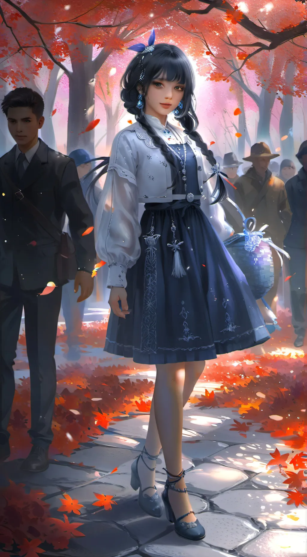 ai character: Lotty Silverman  background