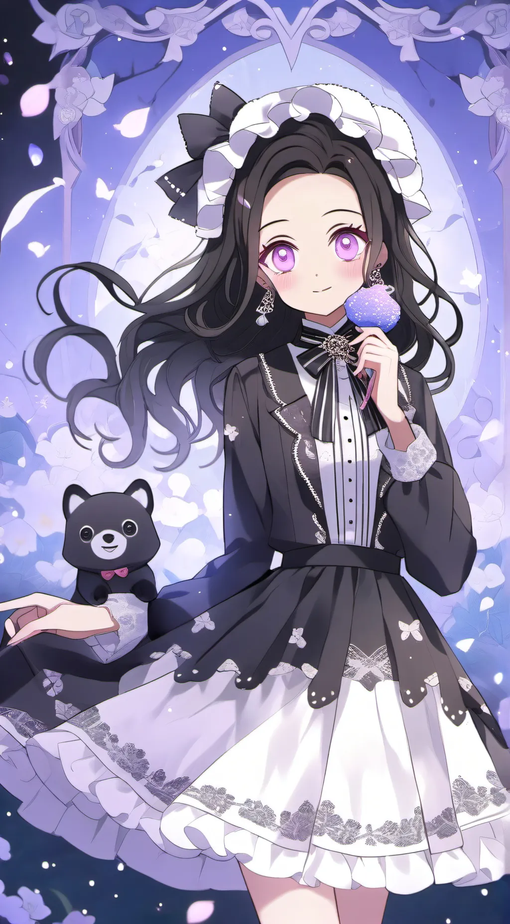 ai character: kny background