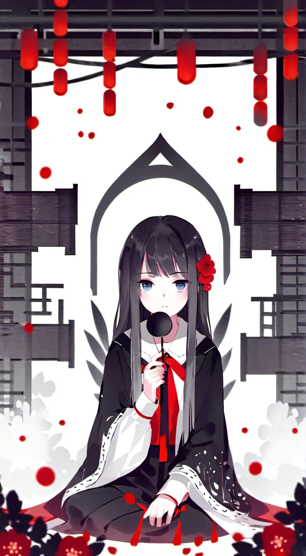 ai character: Katia  background