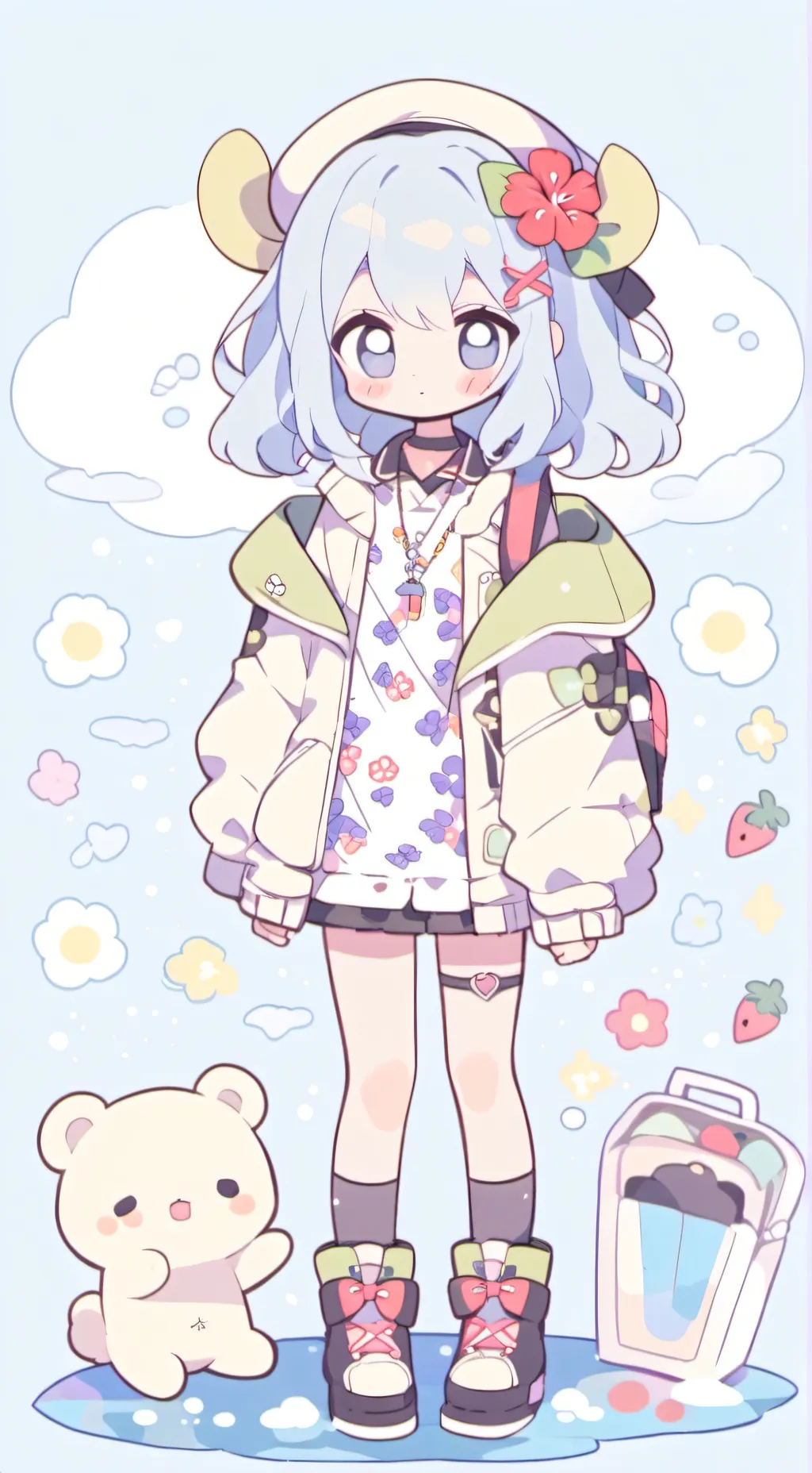 ai character: meilo background