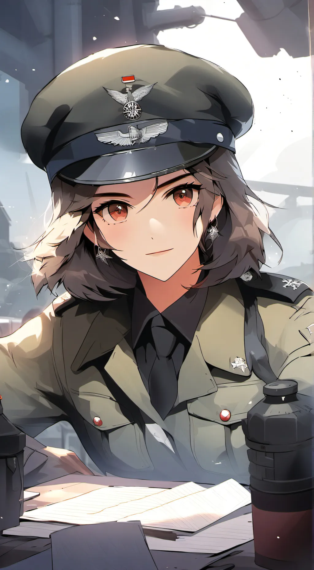 ai character: Emilia  background