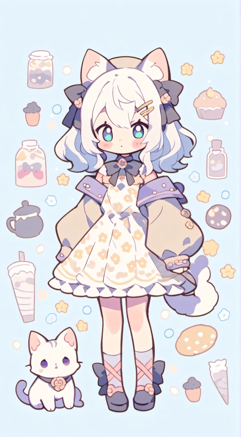 ai character: fantasy world  background