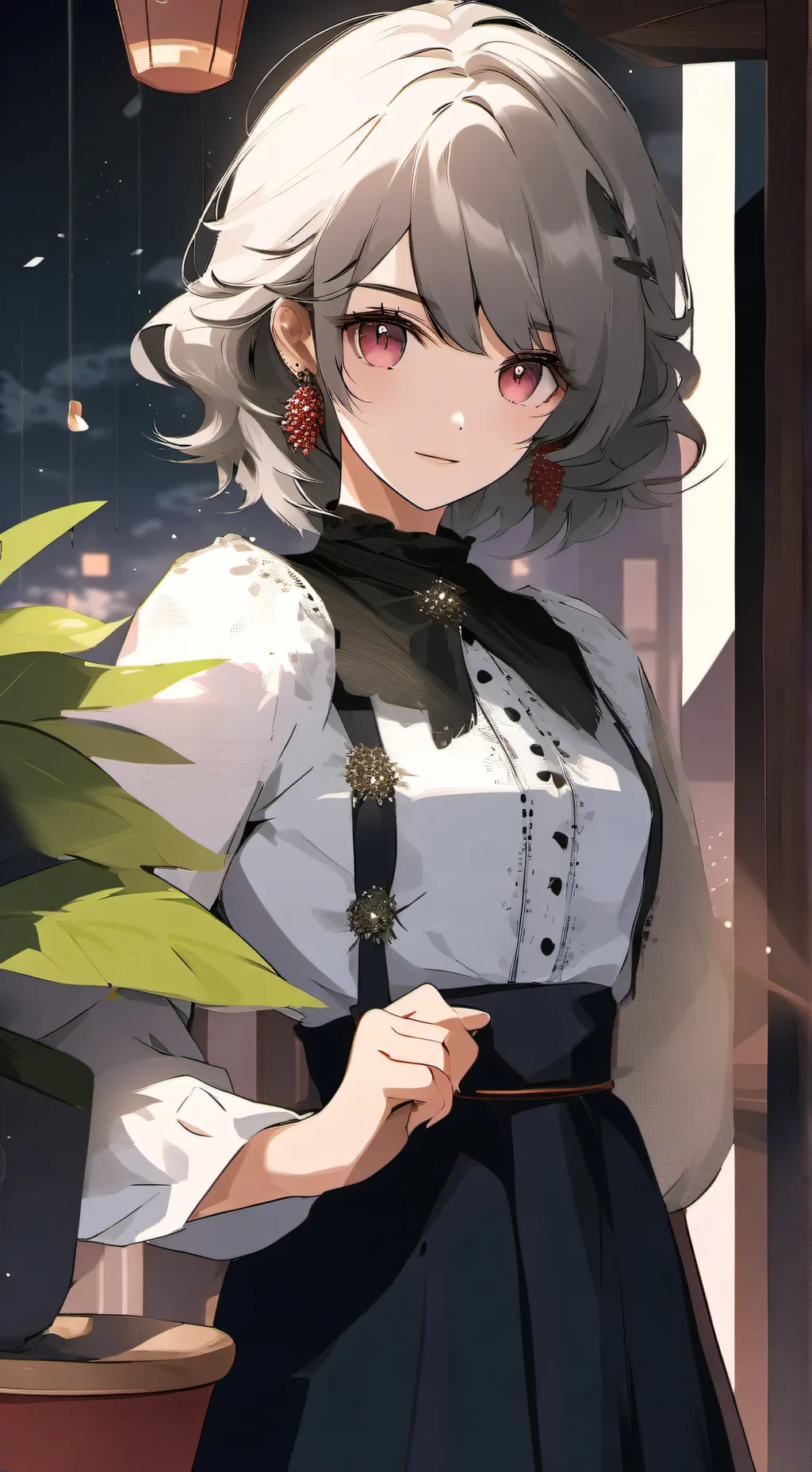ai character: amor de un demonio background