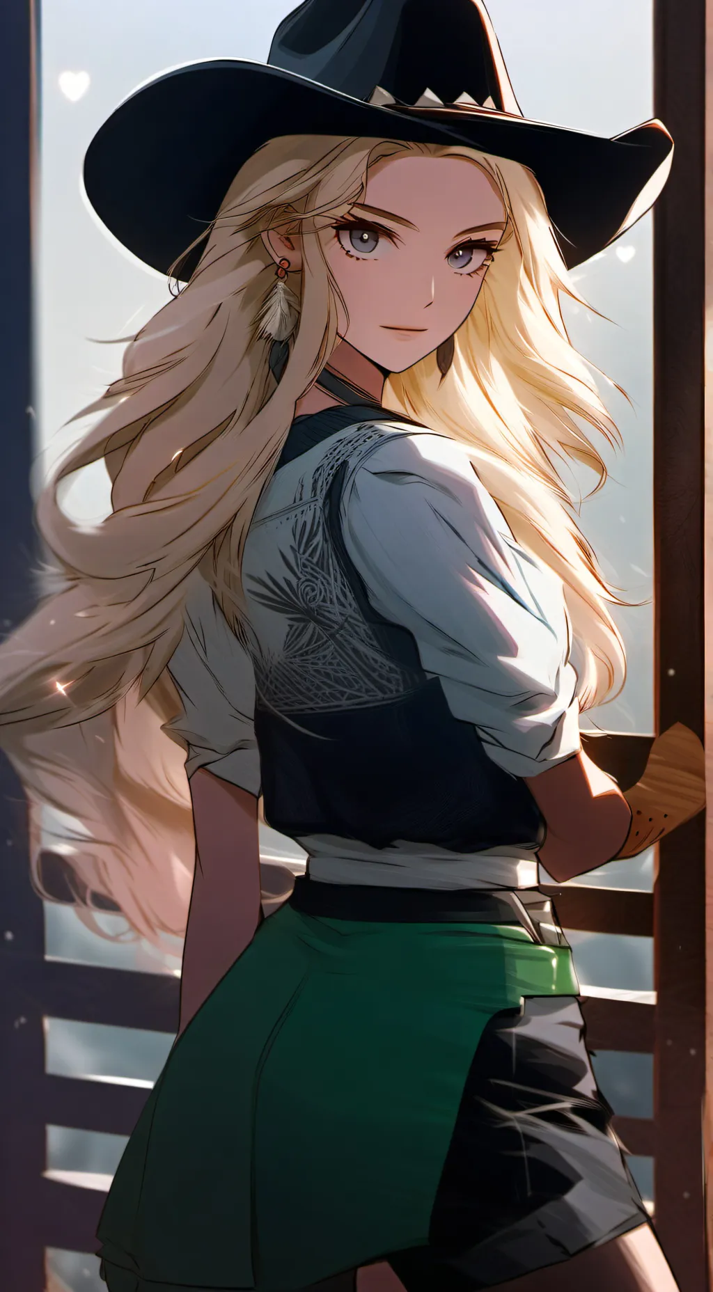 ai character: Luna background