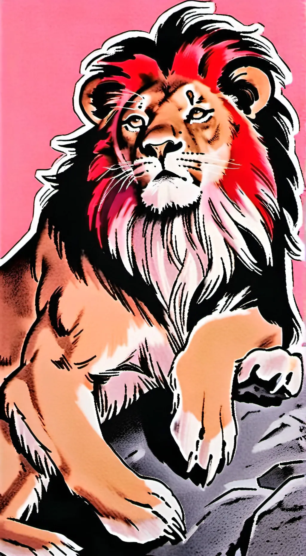 ai character: Lion Guard  background