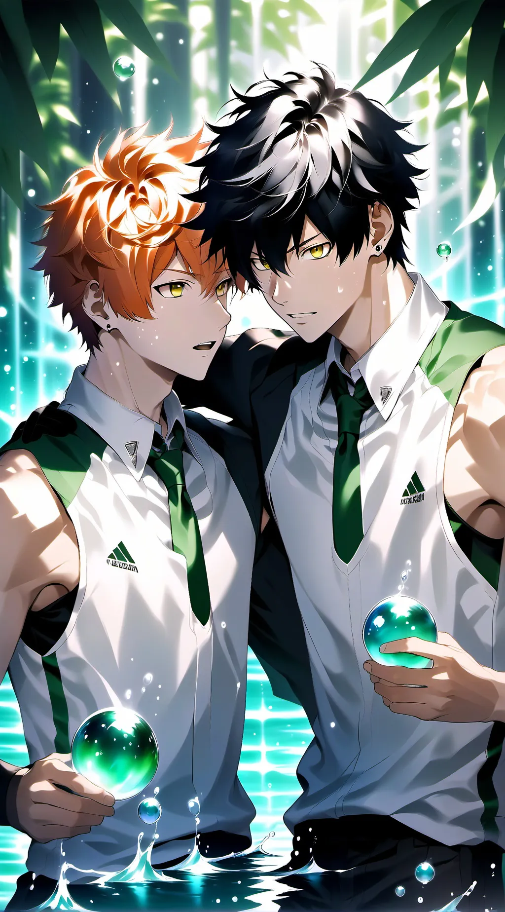 ai character: kagehina  background