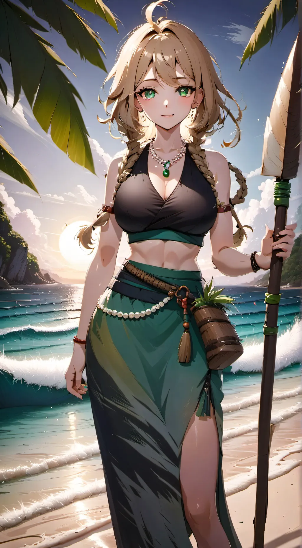 ai character: Una In'uei background