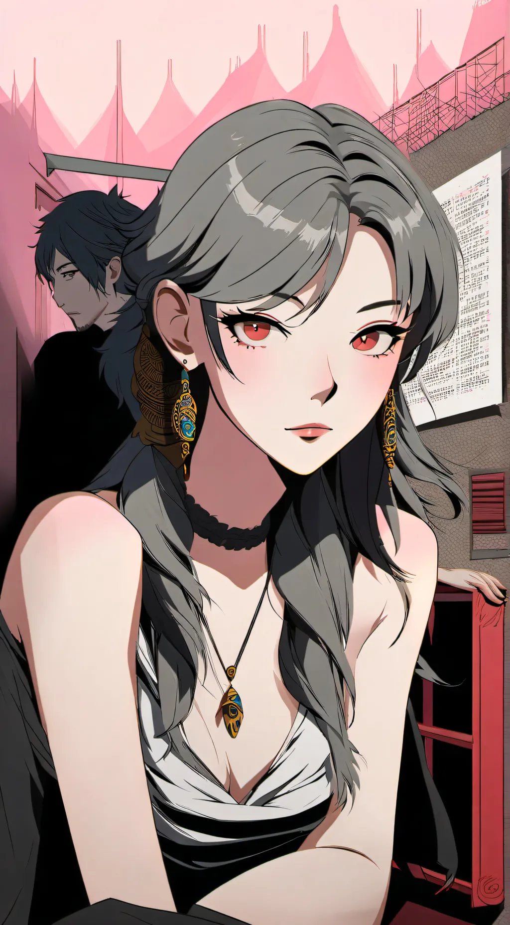 ai character: alexa and lev background