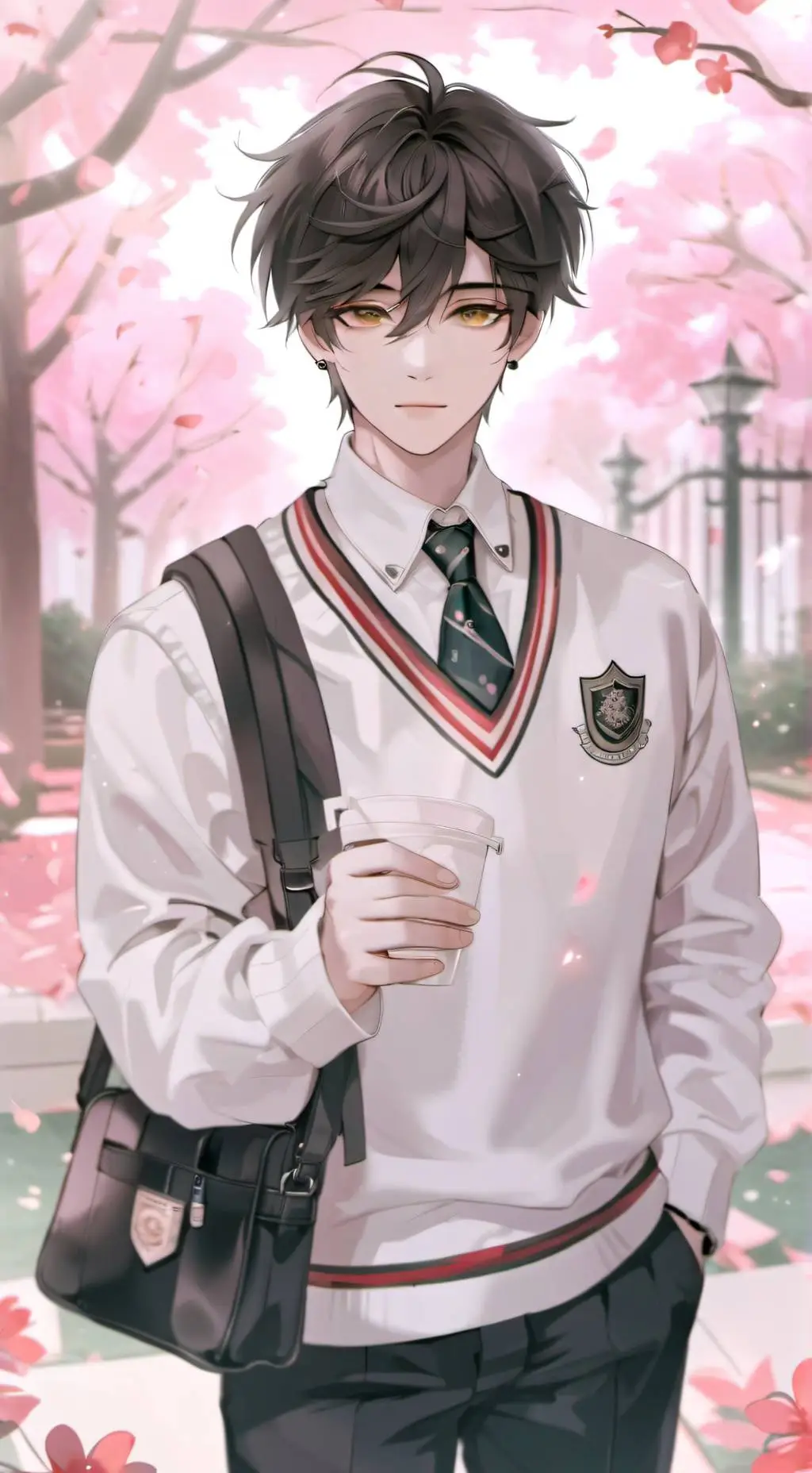 ai character: Sebas  background