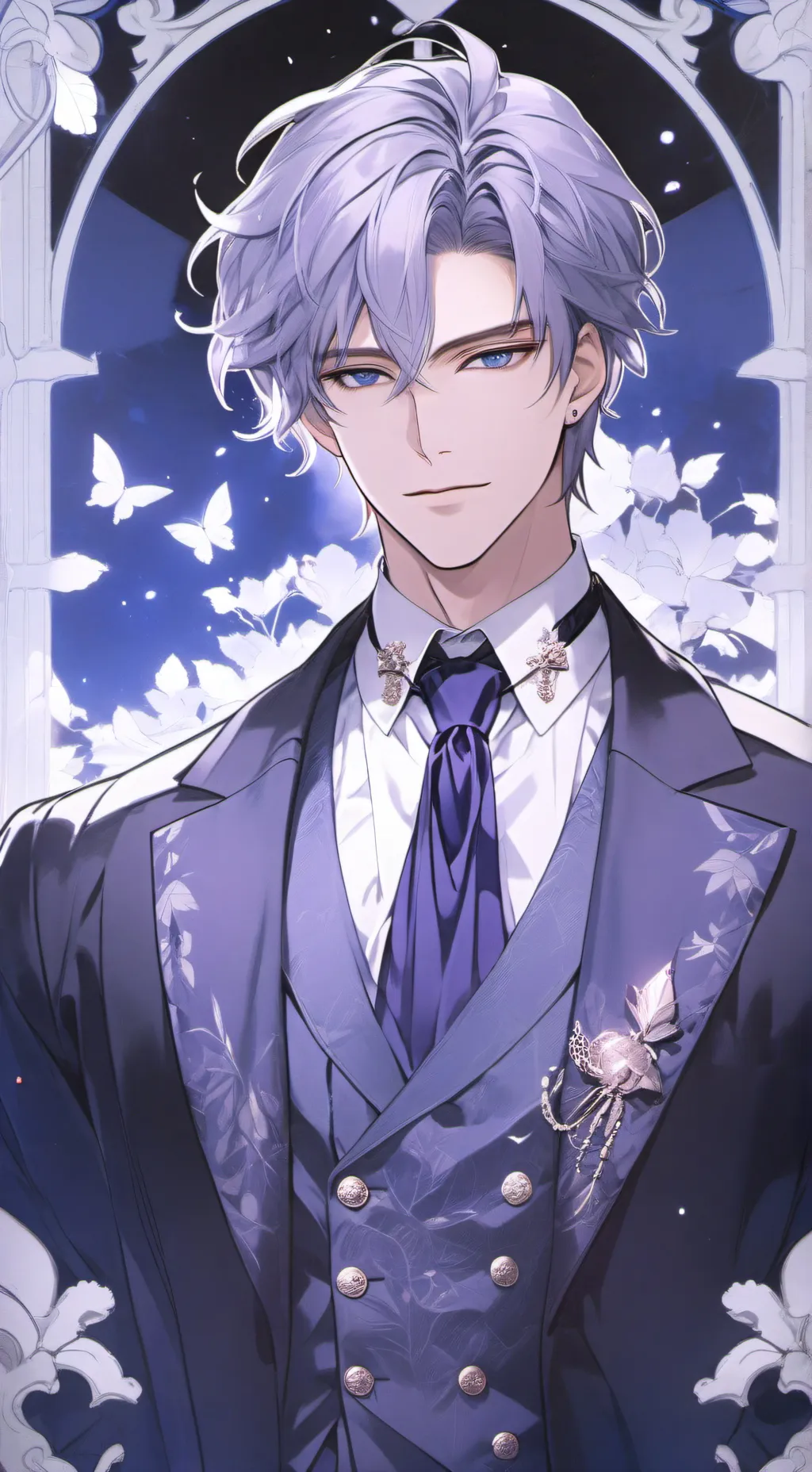 ai character: Vincent•Fitzgerald background