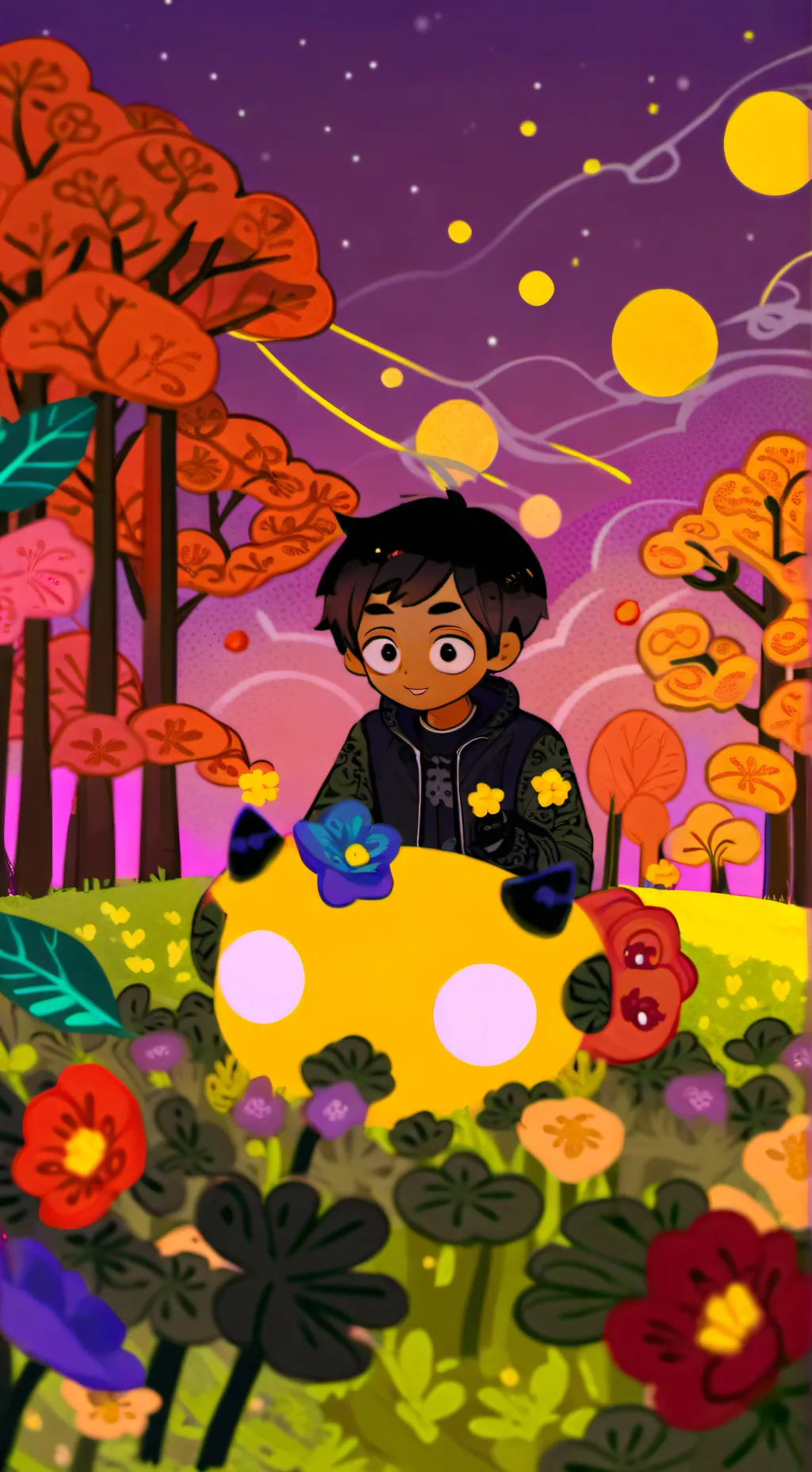 ai character: The scarf incident background