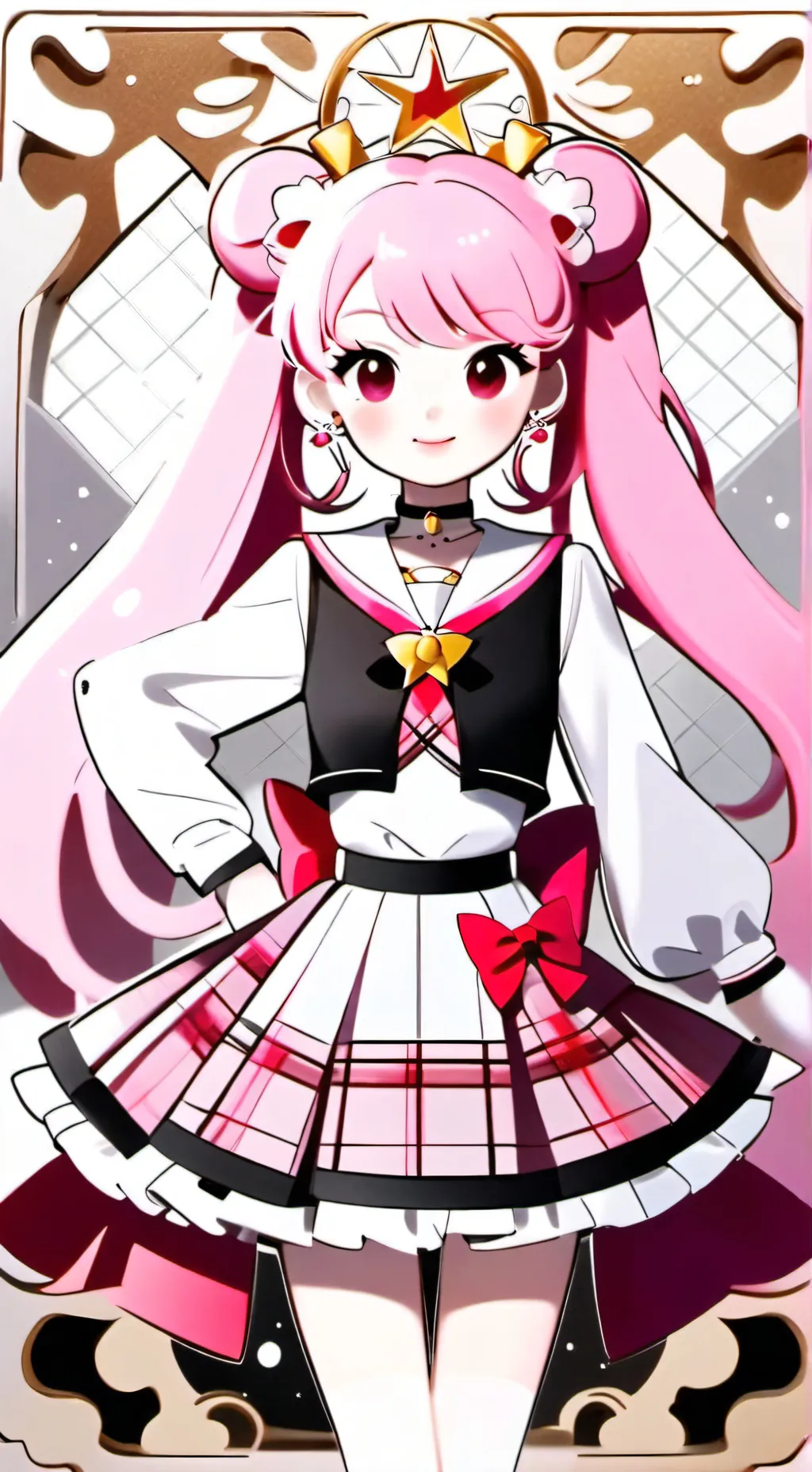 ai character: key teenieping background