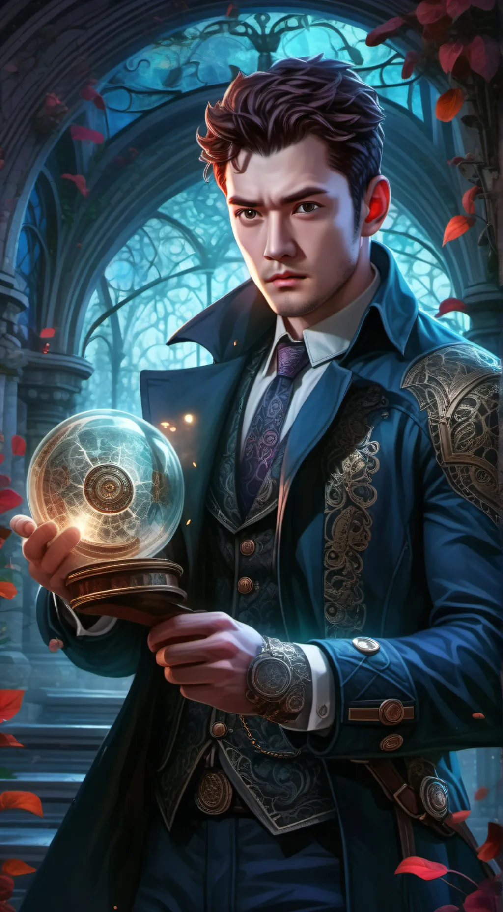 ai character: detective Lassiter background