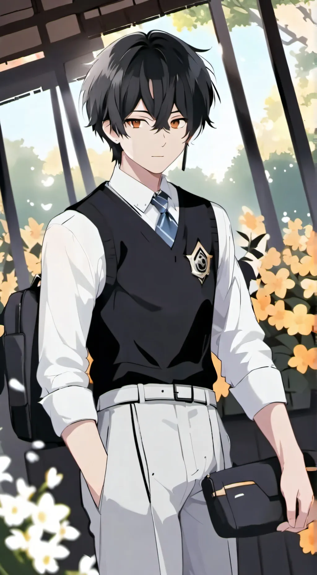 ai character: Кин background