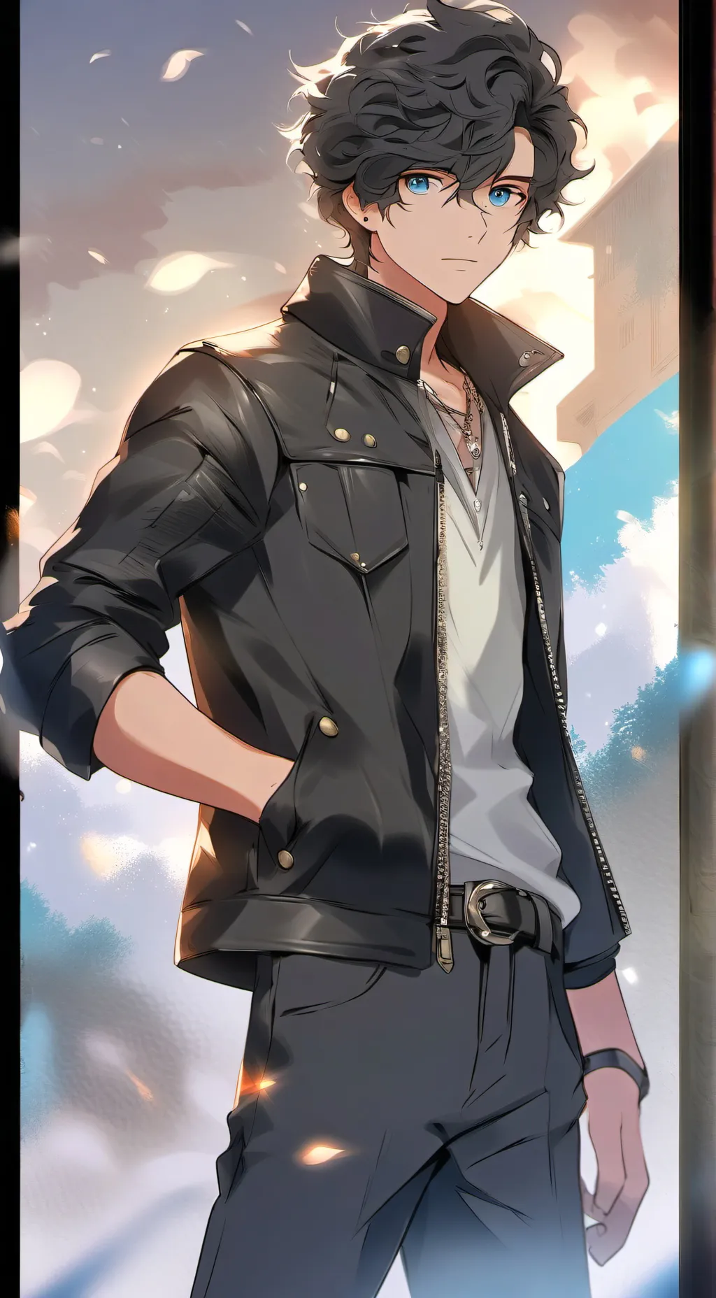ai character: Alex background
