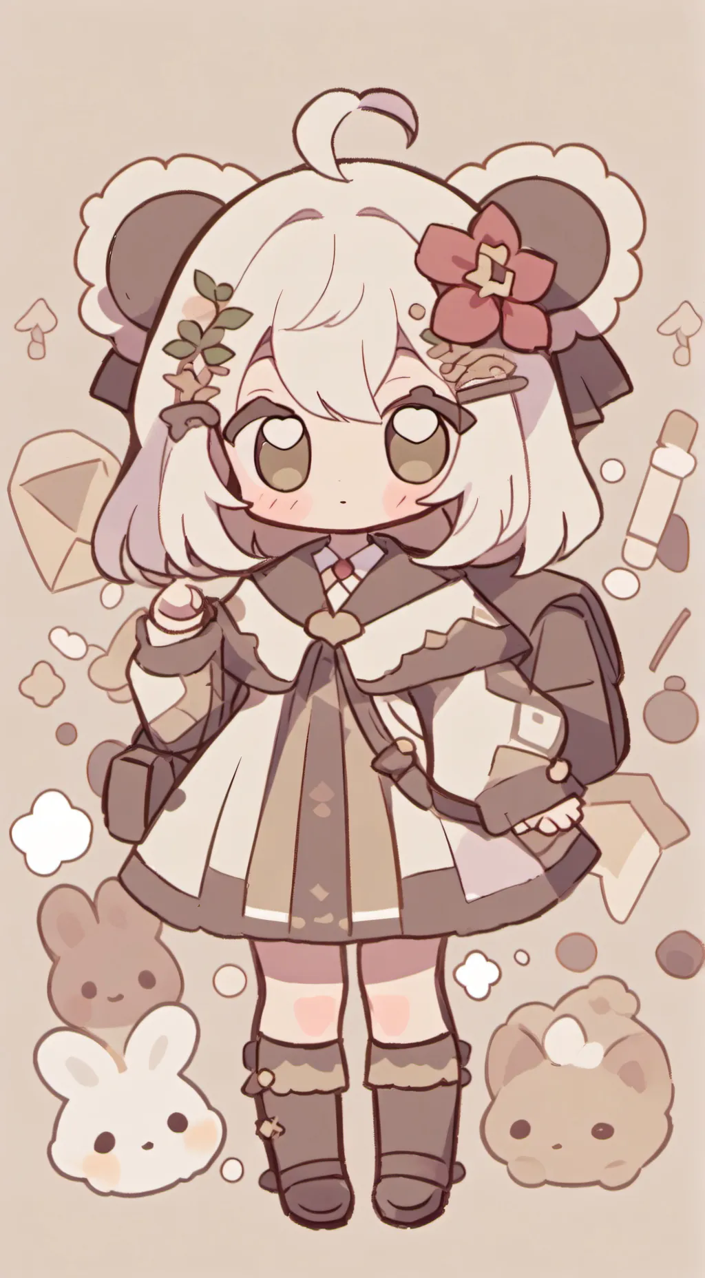 ai character: dumb child background