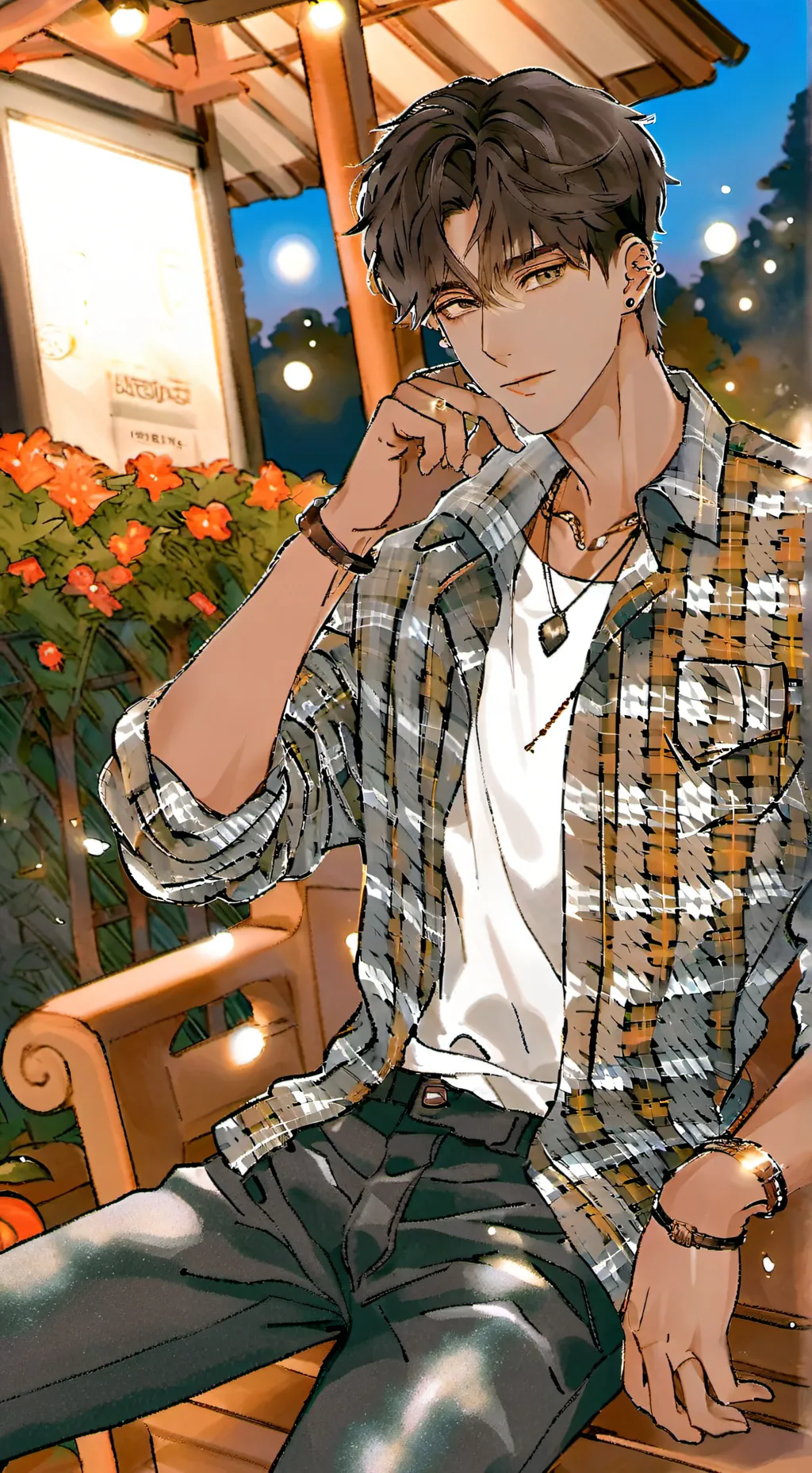 ai character: George background