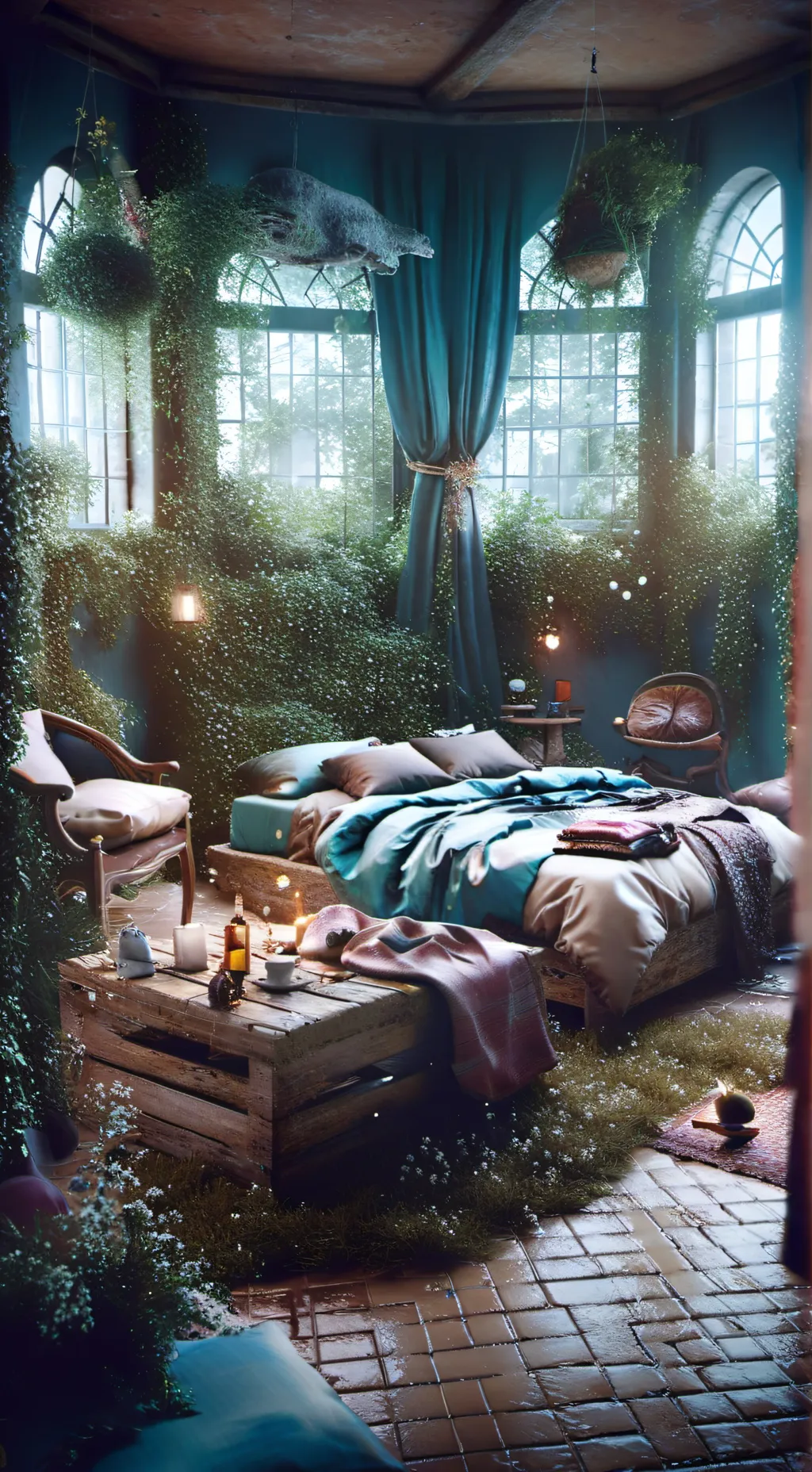 ai character: jjk sleepover  background