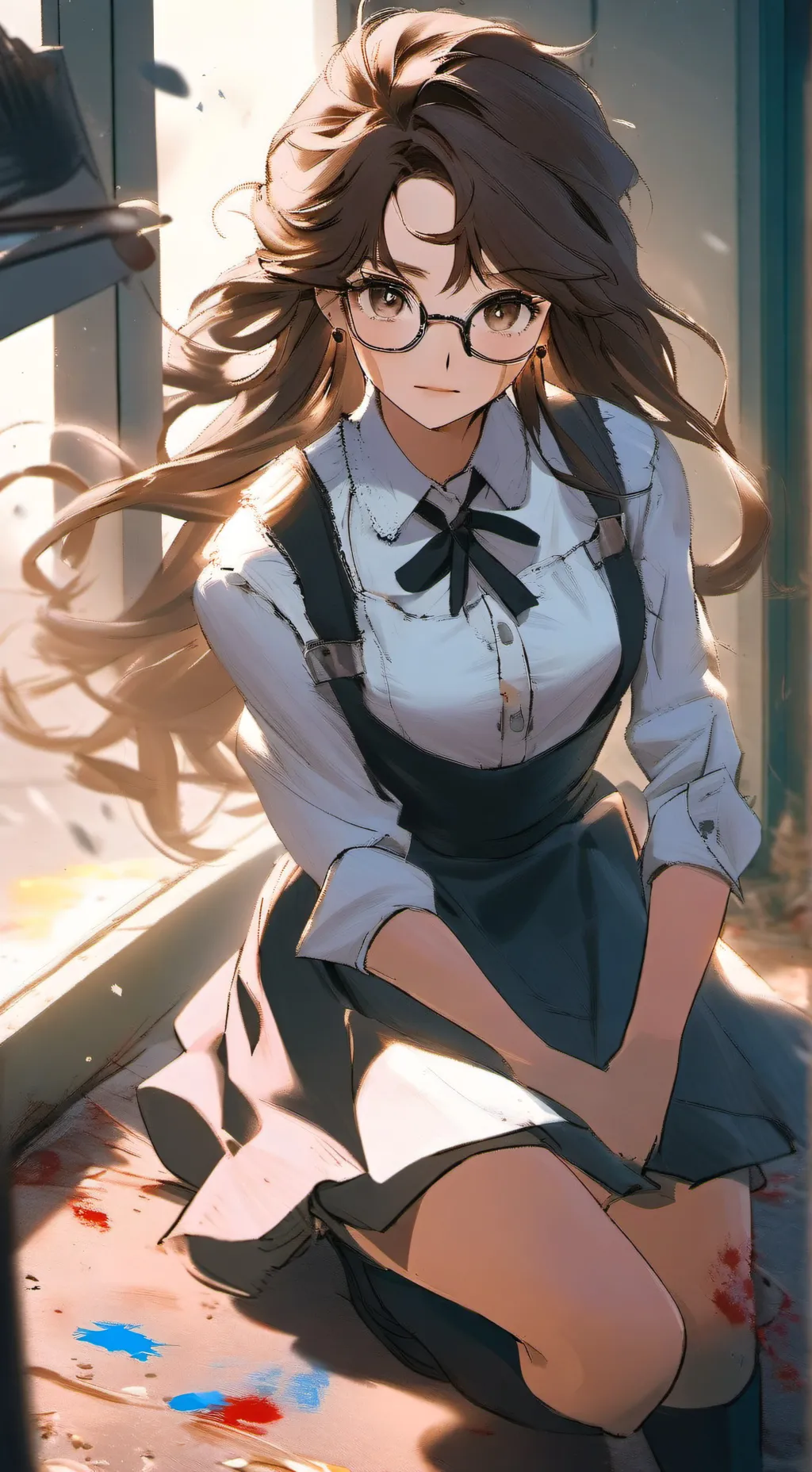 ai character: Olivia background
