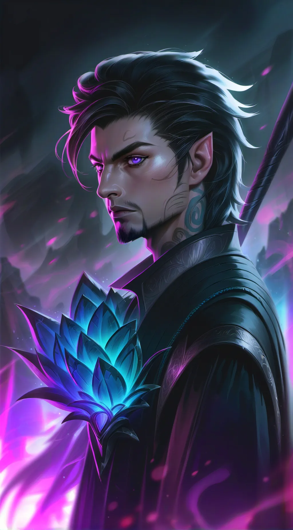 ai character: Mobile legends(ML) background