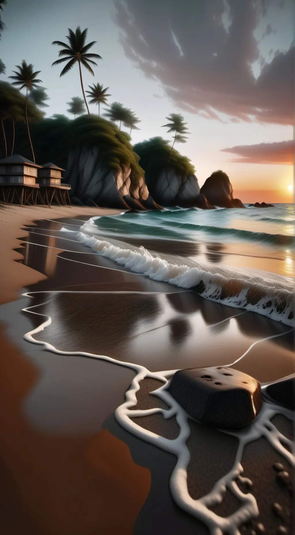 ai character: OBX☀️🌊🏝️ background