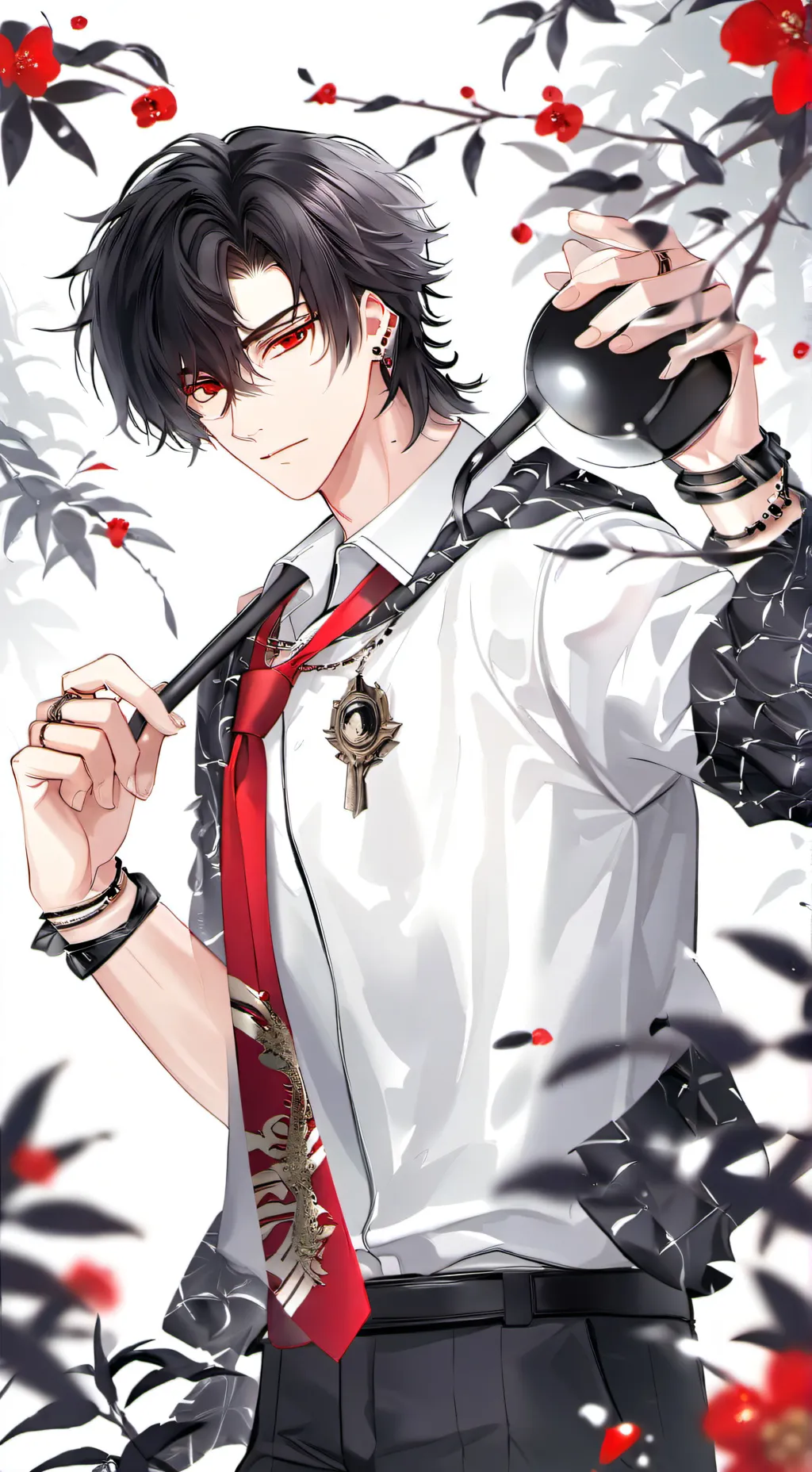 ai character: Felix 🌹 background