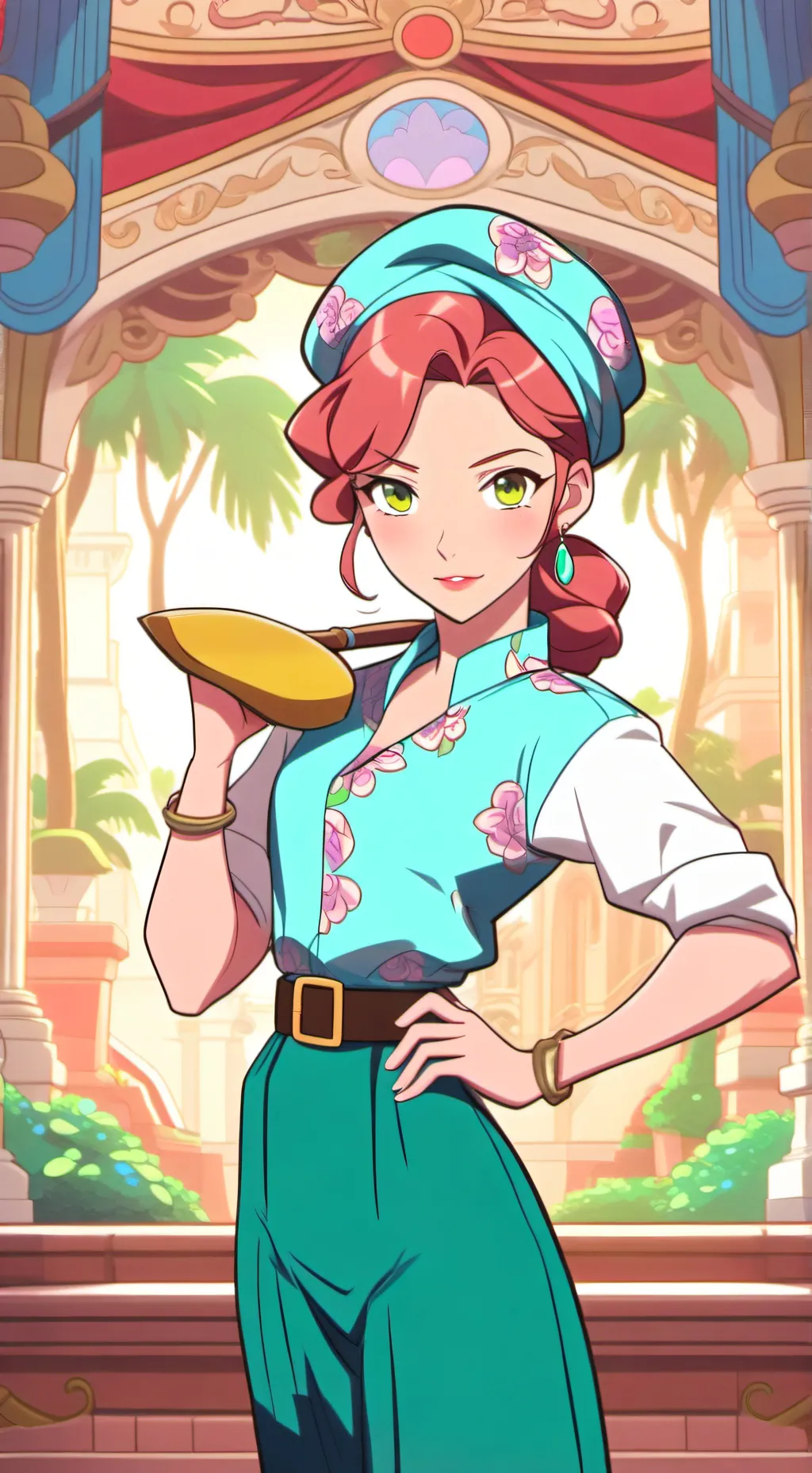 ai character: Mafia nanny background