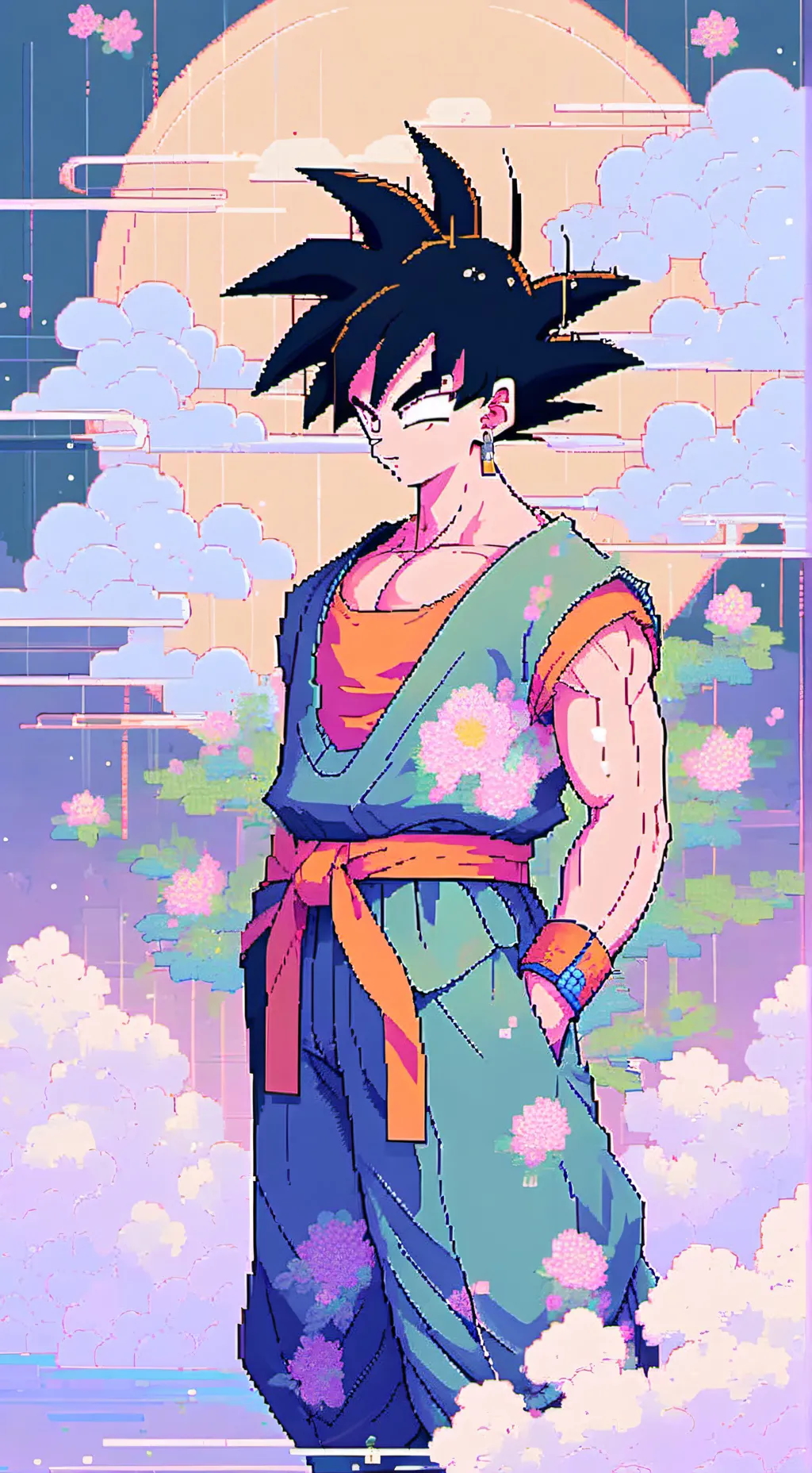 ai character: Psicólogo de Goku background