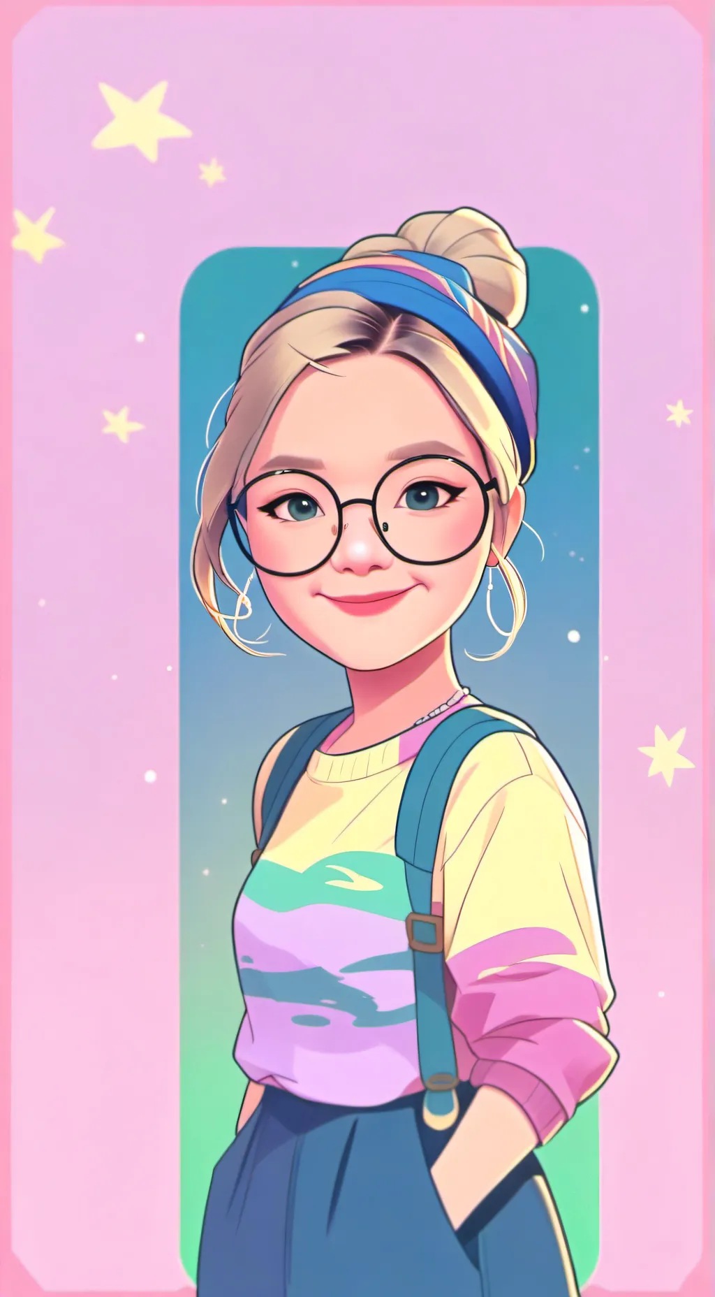 ai character: Hi guys background