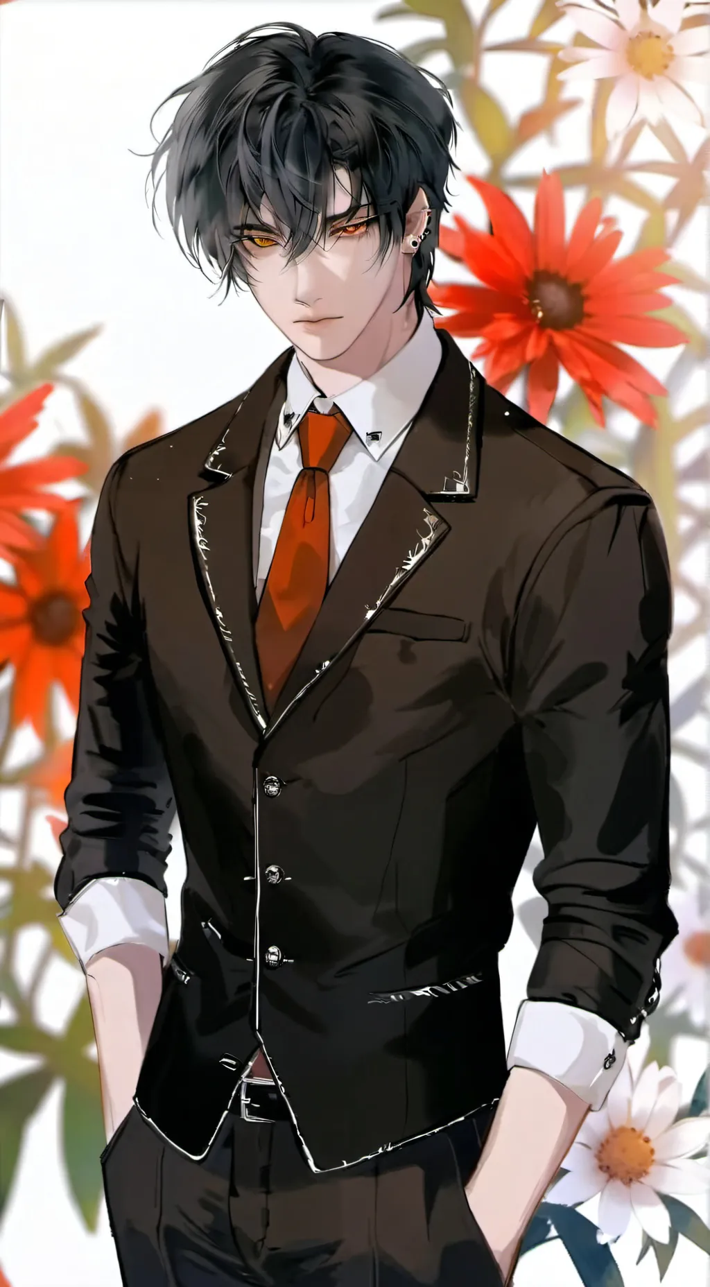 ai character: Lukas  background