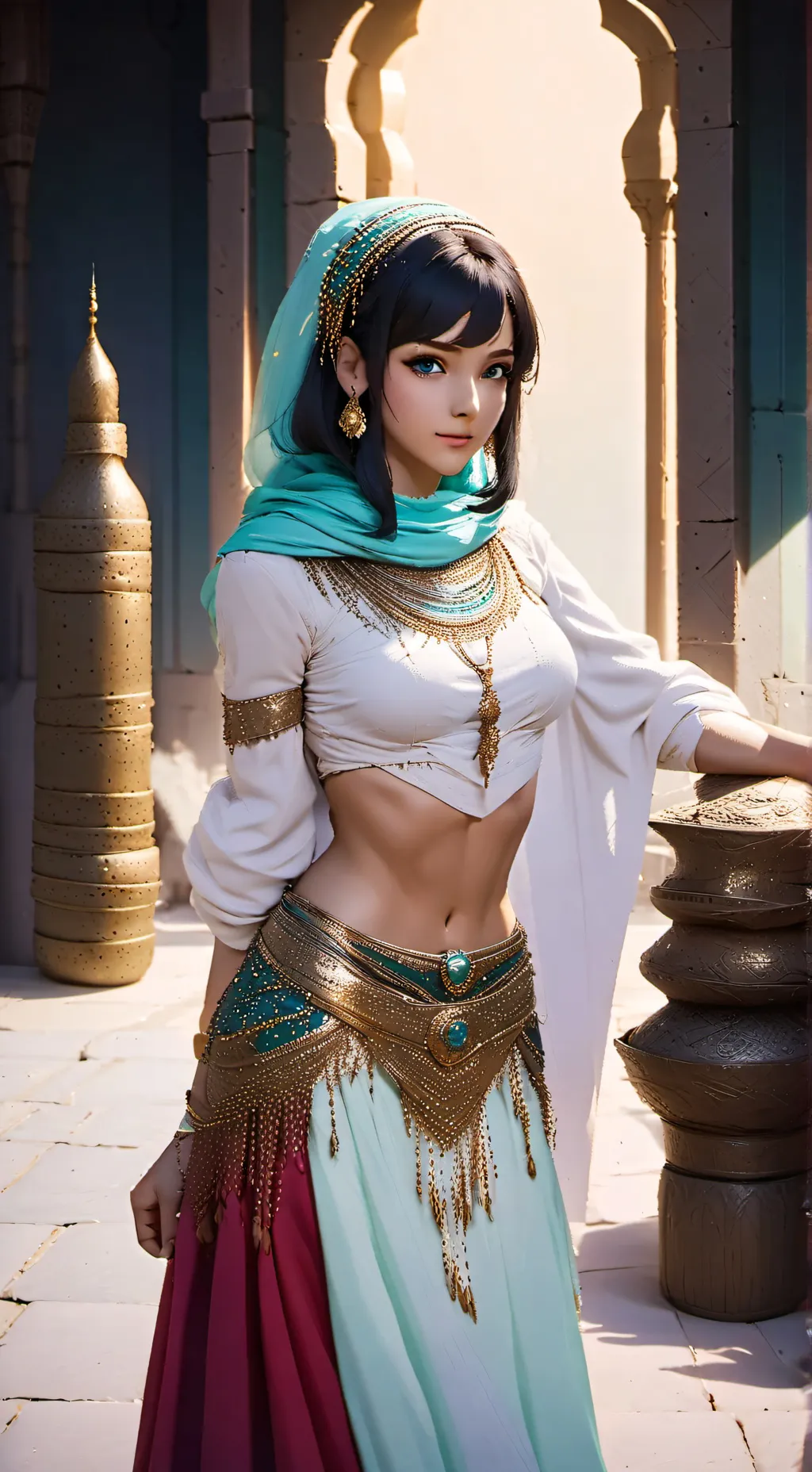 ai character: Aaliyah background