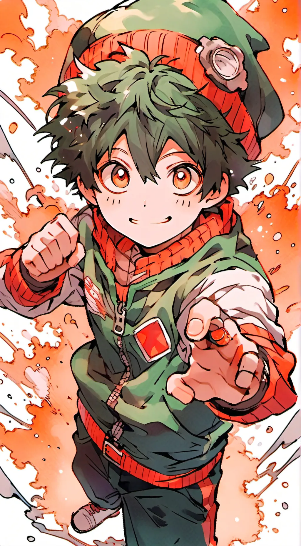 ai character: deku's big sister background
