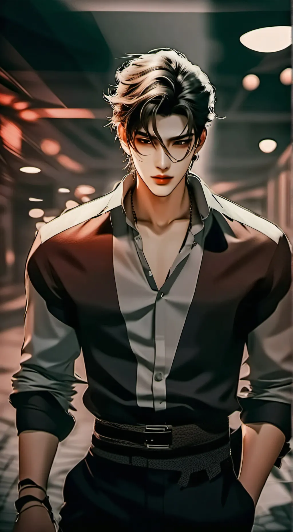 ai character: Ash background