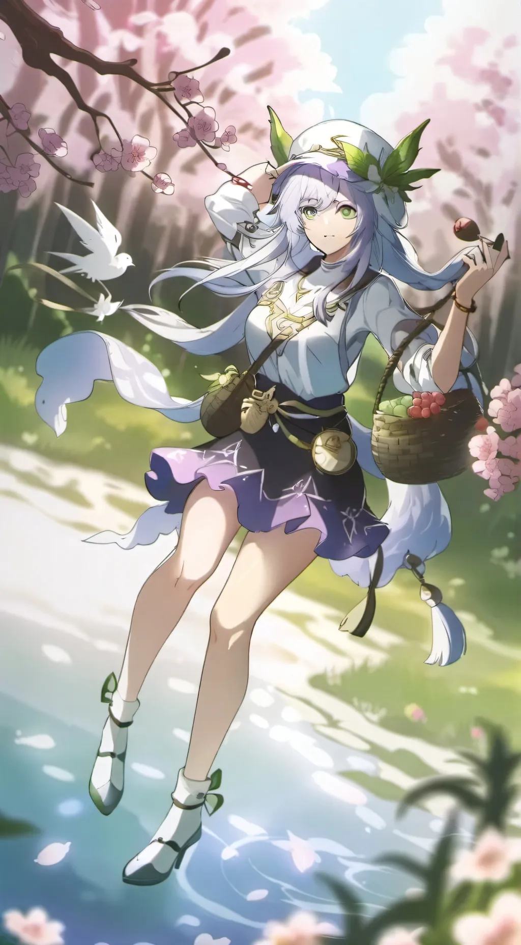 ai character: Lilly  background