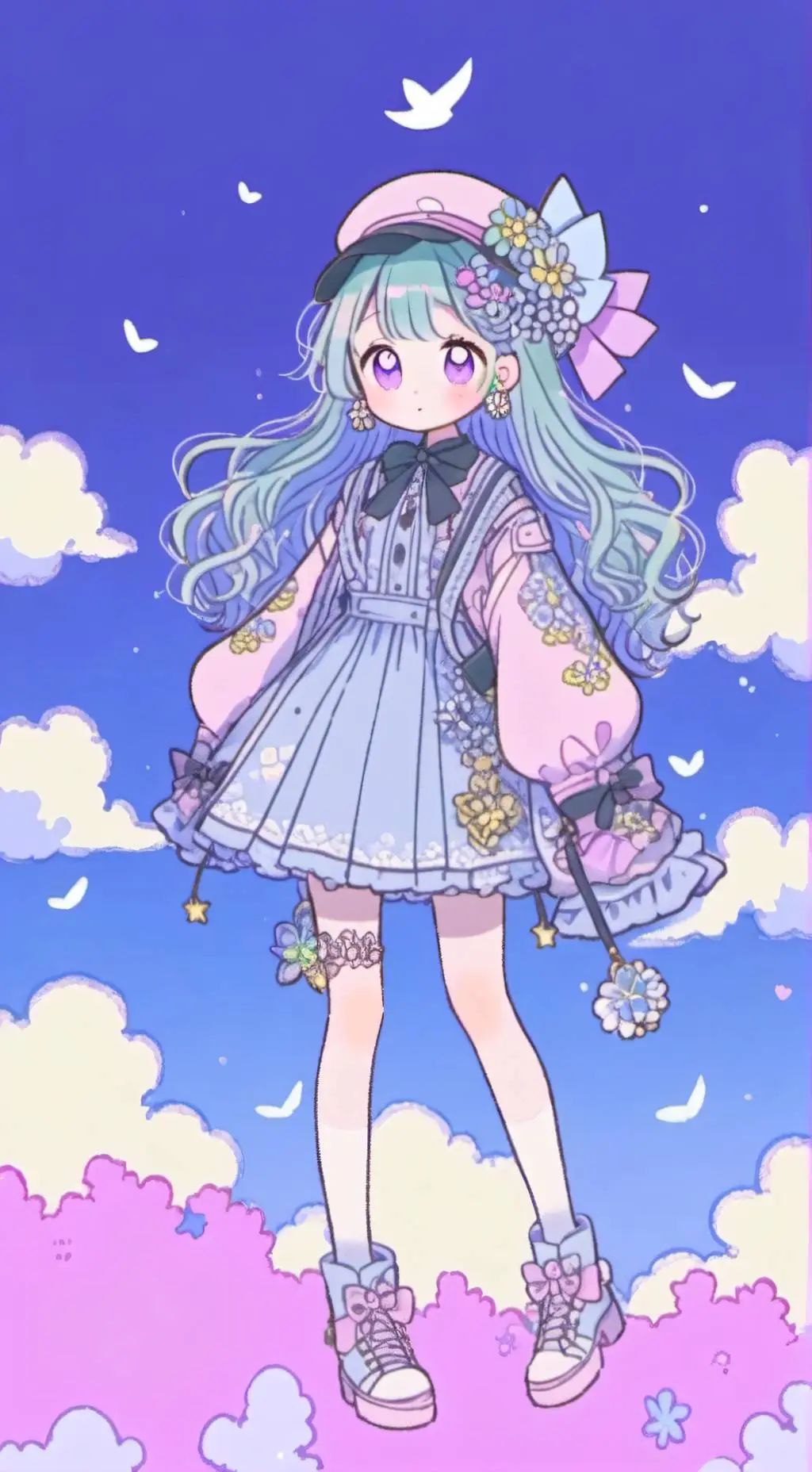 ai character: ⭐~Leah~⭐  background
