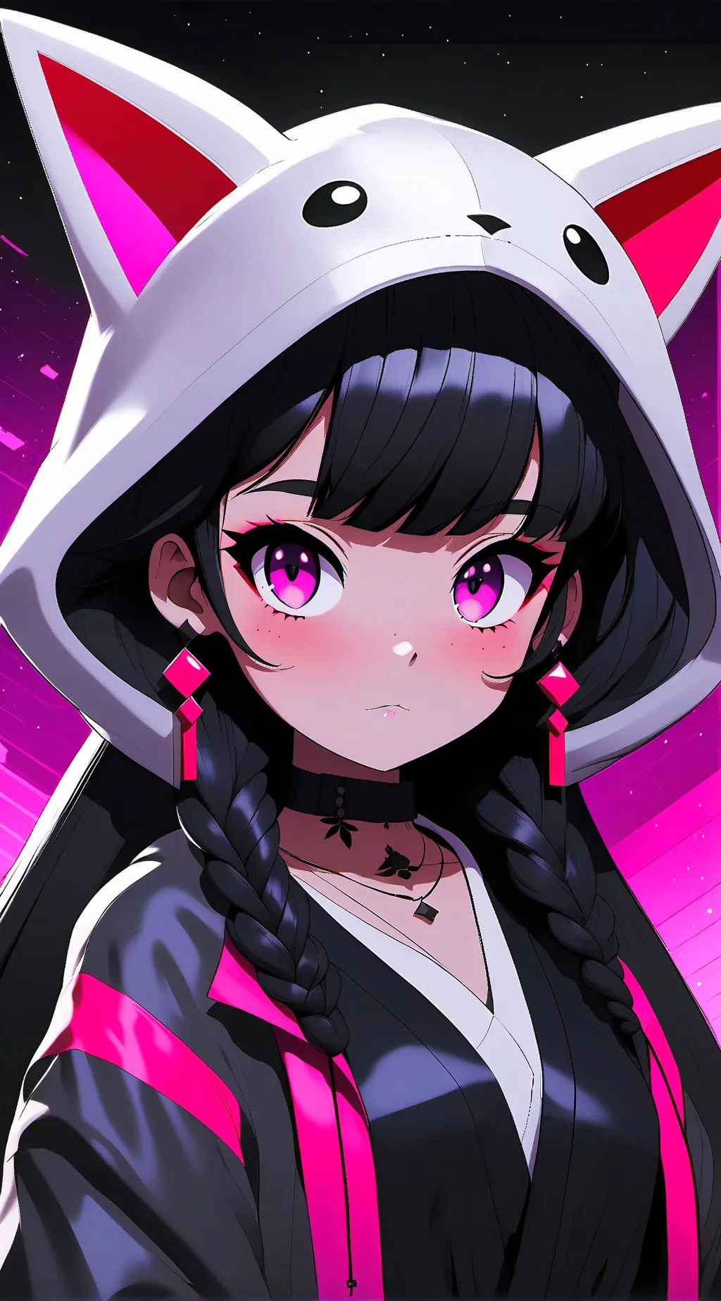 ai character: hija de villano background