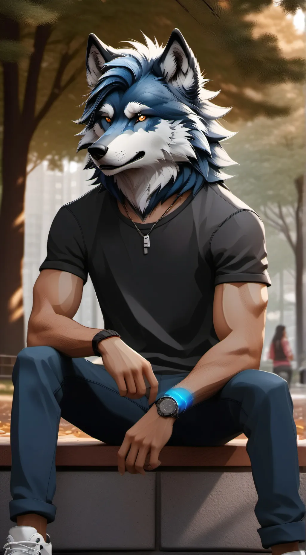 Talkie AI - Chat with John (wolf)